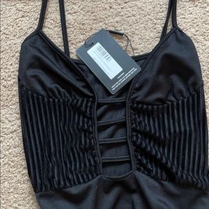 Black body suit